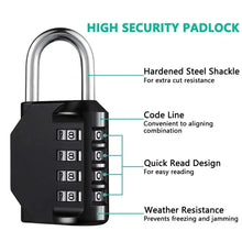 Mini Waterproof Password Padlock for Dormitory Cabinet Luggage Car Basket Outdoor - Durable Zipper Lock for Security Needs