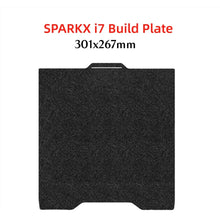 SPARKX I7 Build Plate Double Sided Textured PEI And Smooth PET Sheet For Creality SPARKX I7 301x267mm Flexible Spring Steel Bed