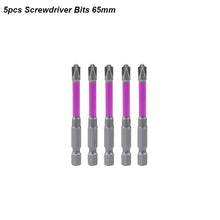 Precision Magnetic Electrician Screwdriver Bit Outlet Special Slotted Cross Batch Non-slip for FPH2 Socket Switch Power Tool Kit