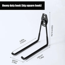 Garage Storage Utility Hooks,Garage Garden Tool Organizer,Hanging Utility Wall Mount Hooks,Heavy Duty Tool Storage Organizer