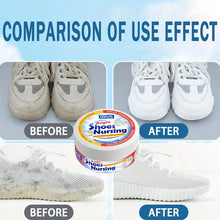 White Shoes Cleaning Cream Stains Remover Shoes Whitening All-Purpose Cleansing Cream With Wipe Sponge For Shoes Sneakers