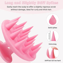 Silicone Hair Massage Brush Scalp Shampoo Massage Comb Hair Care Root Scalp Massager Shower Brush Salon Hair Tool Bath Wash