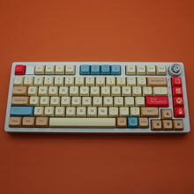 139 Keys Yellow Soy Milk Theme Keycaps PBT Dye Sublimation XDA Keycap for Cherry MX Switch Custom ISO GMK Mechanical Keyboard
