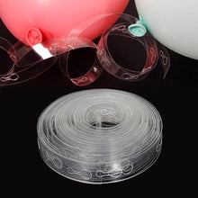10 Meter Double Hole Balloon Chain, Perfect Decoration for Graduation Ceremonies,Birthday Parties,Baby Parties,and Any Occasion