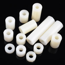 M2.8 M3.2 M4.2~M14 Insulation ABS Isolation Column PC Board Elevate Gasket Ring Round Hole Nylon Plastic Cushion Through Column