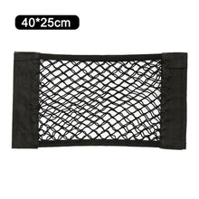 Car Back Rear Trunk Storage Net Pocket Trunk Seat Back Bag Elastic Storage Bag Auto Organizer Net Universal Storage Bag