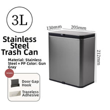 Effortless Cleanup Space-Saving Mounted Trash Bin for Kitchen Multi-Functional Garbage Storage