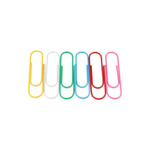 10 Pcs Stationary Accessories 10cm Paper Clip Metal Alloy Bookmark Creative Colored Big Paper Clips Office Stationery