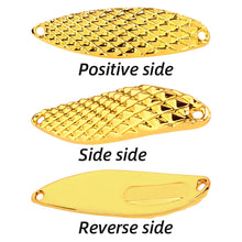 1pcs Fishing Lures Metal Spinner Spoon Artificial Hard Bait Sequin 5g-20g with Feather Treble Single Hook Trout Pike Bass