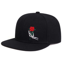 Unisex Skeleton Fingers Embroidery Hip-hop Hats Spring Autumn Outdoor Adjustable Casual Baseball Caps Sunscreen Hat
