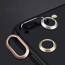 1/2/5PCS  Metal Camera Protector For iPhone X 7 8 Back Lens Guard Circle Ring Anti-scratch Protective Cover On iPhoneX 8 7 Plus