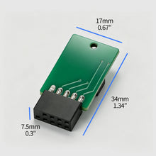 PC Power Reset Switch External Module 9Pin Motherboard Header Power LED HDD Indicator for Computer Case Test Board Repair DIY