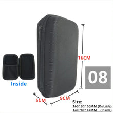 Earphone Data Storage Bag  Cable Organizer Multimeter Electronic Box Bags Zipper Pouch Tech Gadgets Portable Charger U Disk Case