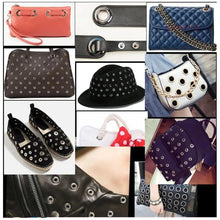 5/8mm Brass Eyelets with Multifunctional Pliers Kit Leather Grommet Round Eye Rings for Shoes Bag Belt Scrapbooking