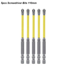 Precision Magnetic Electrician Screwdriver Bit Outlet Special Slotted Cross Batch Non-slip for FPH2 Socket Switch Power Tool Kit