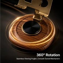 Cell Phone Stand for Desk - [360° Rotation] Foldable Mobile Stand, Office Desk Accessories Gifts for All Smartphones