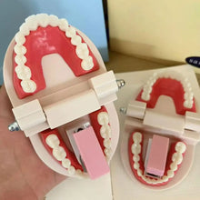 Creative Tooth Teeth Stapler Funny Prank Novelty Stationery Mini Portable Staplers Office School Student Desk Supplies Gift