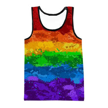 Men's Tank Tops Rainbow Paint Splatter 3D Vest Men Summer Fashion Casual Sleeveless Vest Hip Hop Harajuku Streetwear Cool Tee