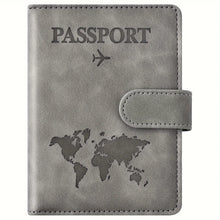 Passport Holder, Passport Cover with Credit Card Slot and Boarding Pass Slot Combo, Passport Wallet Case Book Travel Must Have