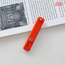 1pc Universal Phone Hand Band Bracelet Silicone Phone Holder Finger Ring Push Pull Grip Stand Sticker Phone Holder
