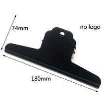 Retro Metal Wide Binder Clip Big Black Gold Binder Paper Clips Metal Hinge Clip Clamps for Crafts Photos Office School Supplies