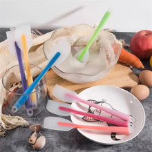 Silicone baking tools, spatula, semi transparent spatula, baking scraper, cream, heat-resistant kitchen utensils, mixer