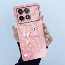 For Xiaomi Poco X6 Pro 5G Case Poco X6Pro Back Cover Fashion Simplicity Floral Soft Liquid Silicone Shell For PocoX6 Pro Fundas