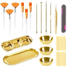 Beauty Facial Mask Applicator Set Stainless Steel Bowls Brushes Sponges Durable Skincare Tools For Spa Salon Home Usage