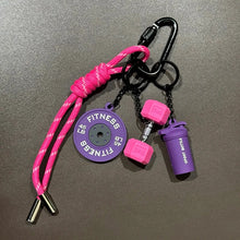 Fitness Keychain Fitness Enthusiasts High-end Gifts Sports Enthusiasts Fitness Bag Kettle Accessories Bag Hanging Gifts.