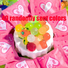 40pcs Mini Luminous Blind Box Animal Snacks Fruit Conch Blind Bag Small Ornaments Creative Decoration Party Gifts Randomly Sent