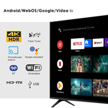 Normal TV Smart 32 40 43 50 55 65 75 85 Smart Screen 4k Android Light Emitting Diode TV 55 65