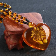 Unisex Necklace Amber Jade Pendant Beeswax Necklace Yellow Yellow Jade Pendant For Woman Birthday Special Occasion