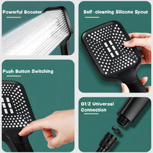 3 Mode Adjustable Shower Head Rainfall Shower Large Flow Showerhead High Pressure Water Saving Shower Mixer Bathroom Accessories