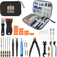 3D Printer Tools Kit, 33pcs 3D Printer Accessories for All FDM/SLA Printers Includes Nozzle Cleaning, Removal Scrapers