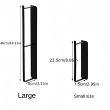Magnetic Laundry Hanger Organizer |   Metal Clip Storage & Space-Saving for Washing Machine |   Durable Painted Metal