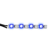 TRINOOD 2/3/4 LEDs Red White Green Blue Light Lamps Bar Controller for 1/10 Axial SCX10 TRX4 RC Car Drift Crawler body lights