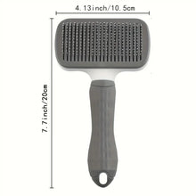 Easy-Clean Pet Grooming Brush, One-Click Hair Removal with Self-Cleaning Button – Special for Cats & Dogs, All Seasons Available