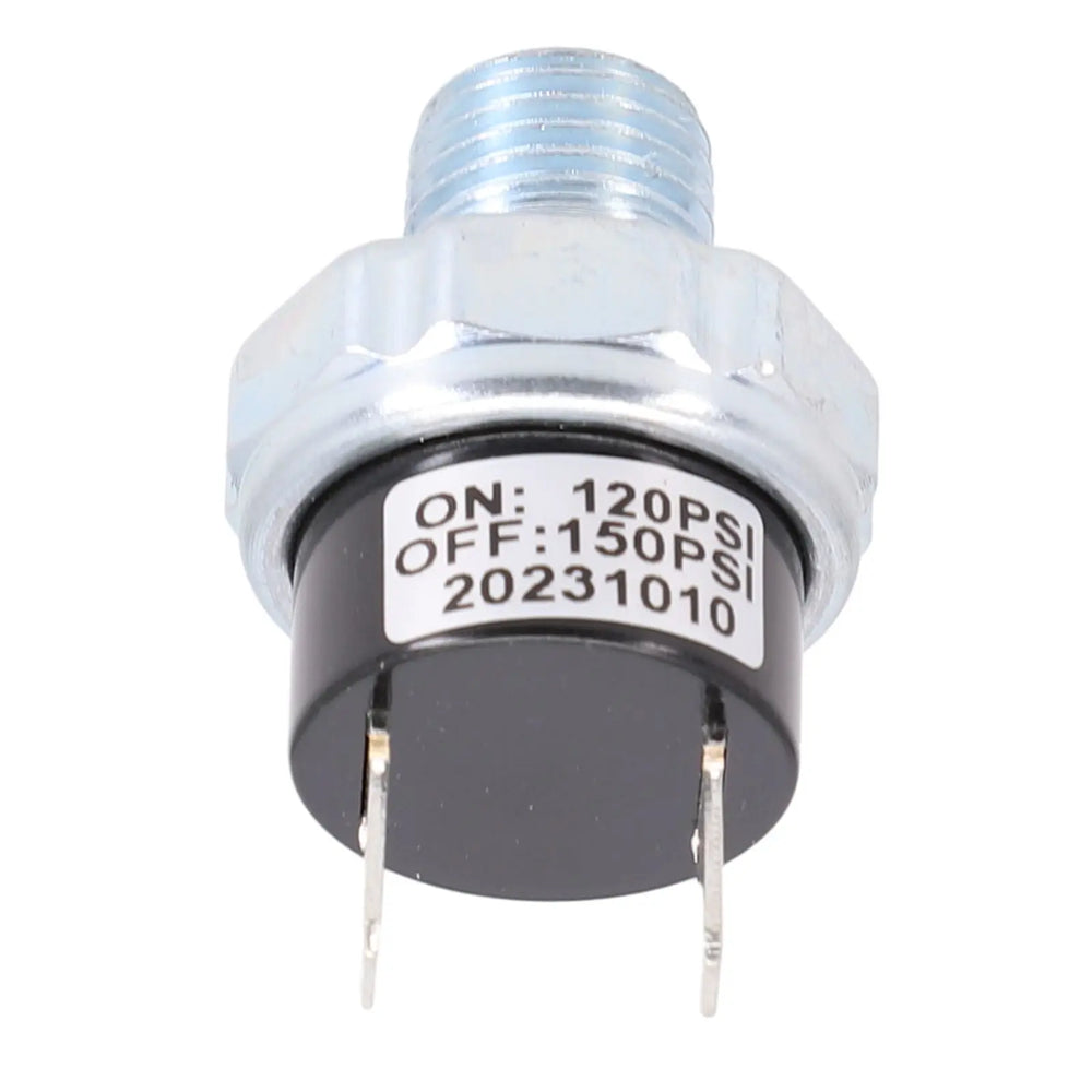 1/4-18 NPT Male Air Pressure Control Switch 110-140PSI/120-150PSI Air Compressor Valve Switch 20A Equipment Pneumatic Parts