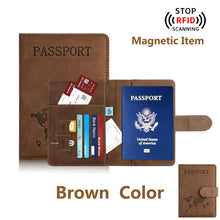 Passport Holder for Travel Essentials  Passport Wallet Cover Case for Travel  Accessories,Passport Book Holders for Women/Men