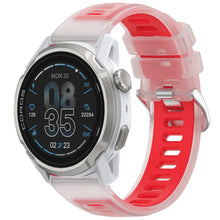 20/22mm Semi-Transparent Silicone Strap For COROS APEX 4 42mm/PACE Pro Suunto Vertical 2 Adjustable Bracelet For CMF Watch 3 Pro