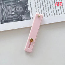 1pc Universal Phone Hand Band Bracelet Silicone Phone Holder Finger Ring Push Pull Grip Stand Sticker Phone Holder