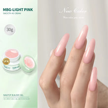 Nailpop 30/100g Builder Nail Gel Milky Smooth Large Capacity Nail Extension Acrylic UV/LED Gel Suitable DIY Nail Art Salon DIY
