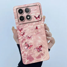 For Xiaomi Poco X6 Pro 5G Case Poco X6Pro Back Cover Fashion Simplicity Floral Soft Liquid Silicone Shell For PocoX6 Pro Fundas