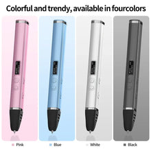 Professional 3D Print Pen Competition Level OLED Display 3D Printing Pens With PLA Filament 3D Doodling Making Detachable Design