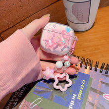 Case For 2025 New AirPods Pro3 4 3 2 1 Pro 2 Case TPU Cute DIY Rabbit Fishing Shell Dog Earphone Protective Cover With Pendant