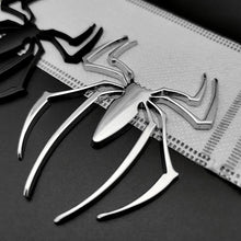 1Pc Universal Metal 3D Spider Emblem Red Logo Car Body Side Sticker Spider Truck Badge Auto Decal Accessories