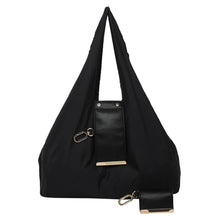 Reusable Mini Keychain Tote Bag Large Capacity Eco-Friendly Foldable Shopping Bag Lightweight Key Ring Expandable Reusable Bag