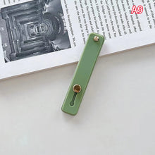 1pc Universal Phone Hand Band Bracelet Silicone Phone Holder Finger Ring Push Pull Grip Stand Sticker Phone Holder