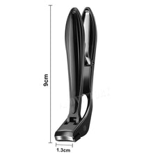 1Pcs Angled Head Nail Clippers with Catcher Nail File for Thick Toenails Large with Wide Jaw Opening Sharp Clipper Cutter