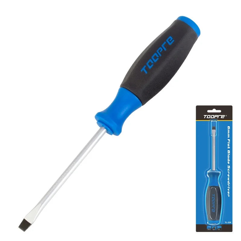 TOOPRE Bicycle Screwdriver One-Line/Cross-Type Mountain Road Bike High-Strength Anti-Slip Repair Tool